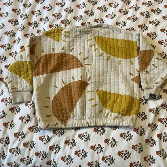 Zara Kids Quilted Easy Fit Sun Block Print Sweatshirt 2-3 Years - Picture 4 of 5